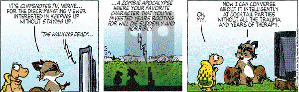 Over the Hedge on Tuesday May 29, 2018 Comic Strip