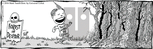 Lio - Monday October 17, 2016 Comic Strip