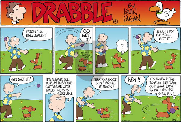 Drabble on Sunday April 7, 2013 Comic Strip