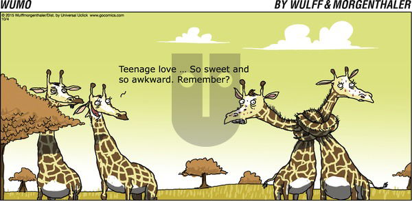 WuMo on Sunday October 4, 2015 Comic Strip