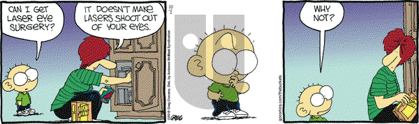 The Buckets on Wednesday October 2, 2019 Comic Strip