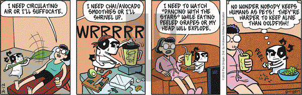 Pooch Cafe on Monday March 12, 2018 Comic Strip