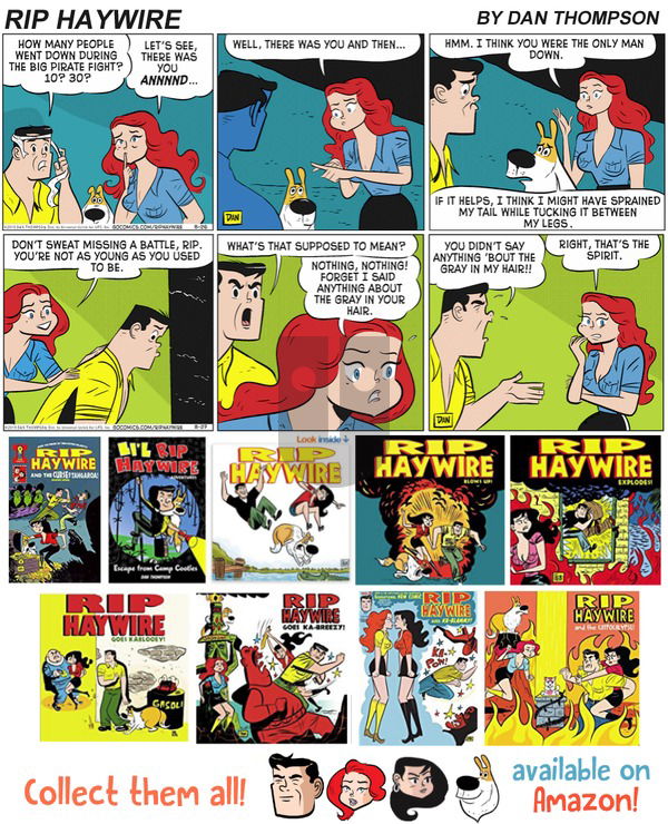 Rip Haywire on Sunday March 18, 2018 Comic Strip