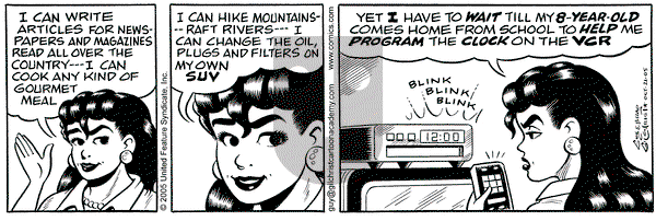 Nancy on Friday October 21, 2005 Comic Strip