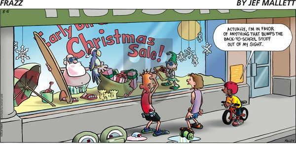 Frazz - Sunday August 5, 2012 Comic Strip