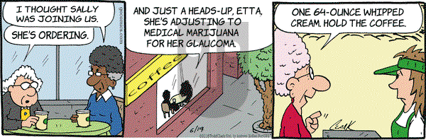 Lola on Tuesday June 19, 2018 Comic Strip