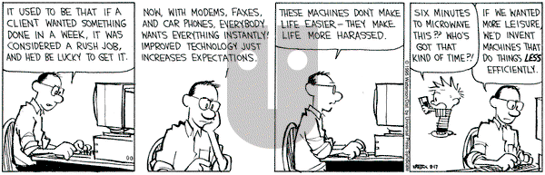 Calvin and Hobbes on Thursday August 17, 1995 Comic Strip