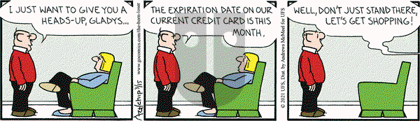 The Born Loser on Monday March 15, 2021 Comic Strip