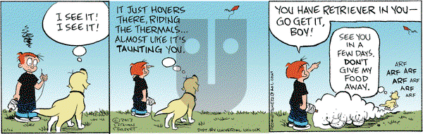 Red and Rover on Saturday April 20, 2013 Comic Strip