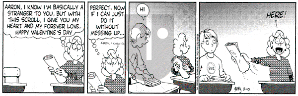Luann on Monday February 10, 1997 Comic Strip