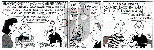 Luann on Monday July 7, 1997 Comic Strip