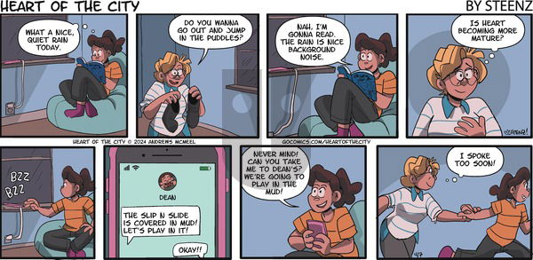 Heart of the City on Sunday April 7, 2024 Comic Strip