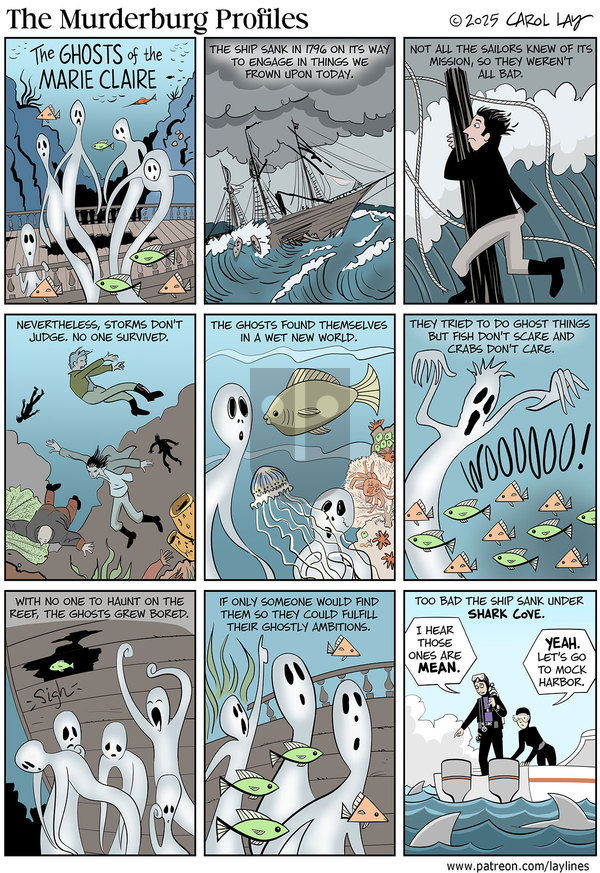 Lay Lines on Monday April 14, 2025 Comic Strip