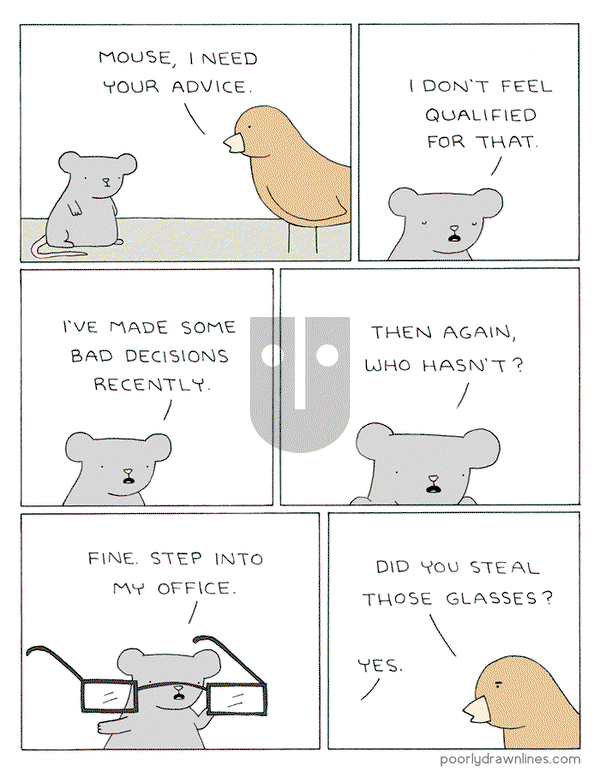 Poorly Drawn Lines on Monday March 4, 2019 Comic Strip