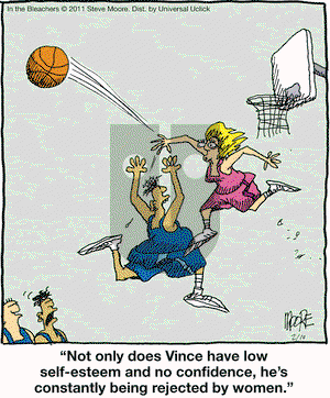 In the Bleachers on Thursday February 10, 2011 Comic Strip