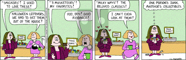 Cathy Classics - Thursday November 6, 2014 Comic Strip