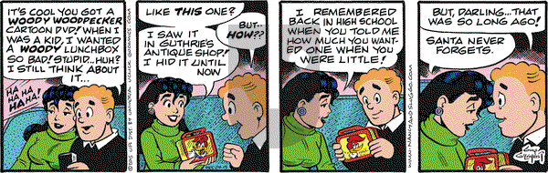 Nancy on Thursday December 24, 2015 Comic Strip