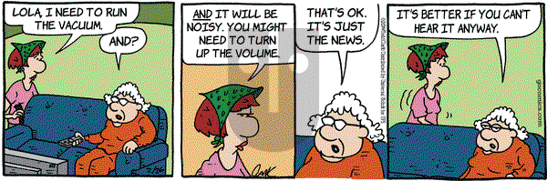 Lola on Wednesday February 26, 2014 Comic Strip