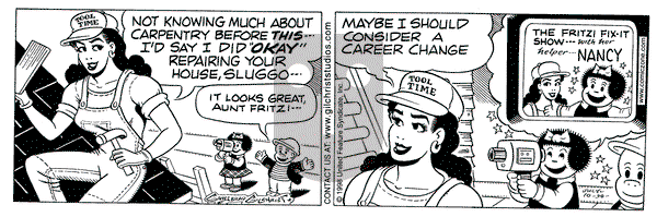 Nancy on Tuesday October 20, 1998 Comic Strip