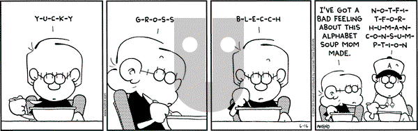FoxTrot on Wednesday June 16, 2004 Comic Strip