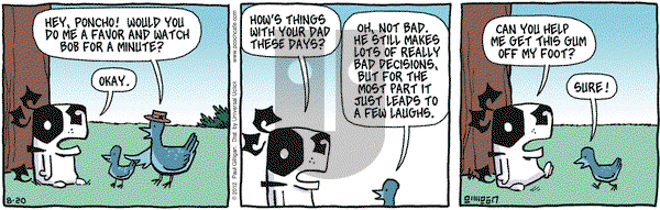 Pooch Cafe on Monday August 20, 2012 Comic Strip