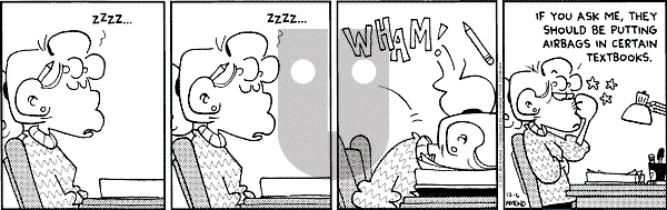 FoxTrot on Thursday December 6, 2001 Comic Strip