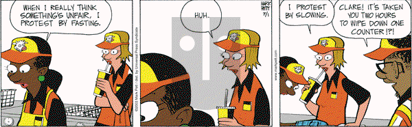 Lucky Cow on Tuesday July 1, 2003 Comic Strip