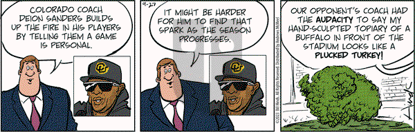 Tank McNamara - Wednesday September 27, 2023 Comic Strip
