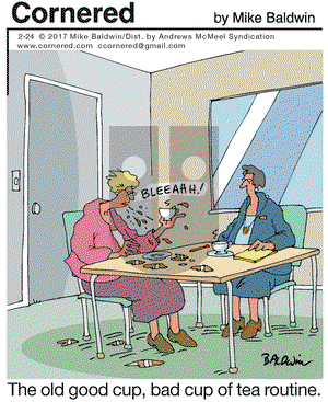 Cornered on Friday February 24, 2017 Comic Strip