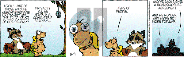 Over the Hedge on Monday August 9, 2021 Comic Strip