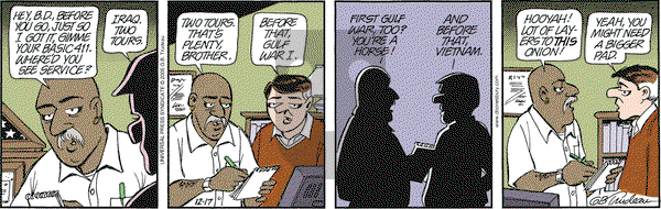 Doonesbury on Saturday December 17, 2005 Comic Strip