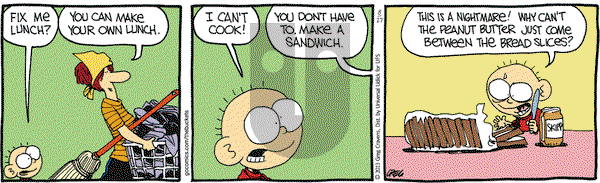 The Buckets on Tuesday August 27, 2013 Comic Strip