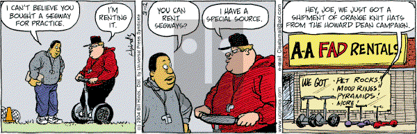 Cleats - Friday March 12, 2004 Comic Strip