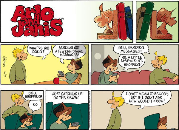Arlo and Janis on Sunday December 17, 2017 Comic Strip