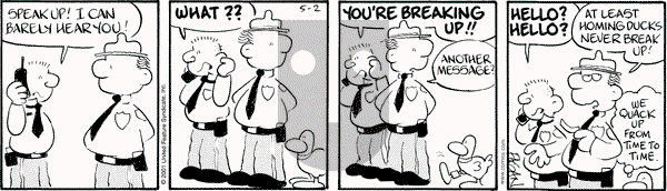 Drabble - Wednesday May 2, 2001 Comic Strip