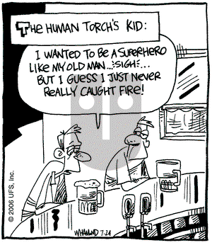 Reality Check on Monday July 24, 2006 Comic Strip
