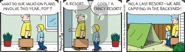 The Born Loser on Friday August 28, 2020 Comic Strip
