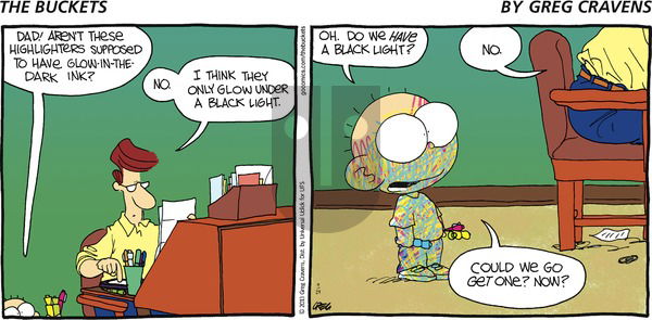 The Buckets on Sunday September 29, 2013 Comic Strip