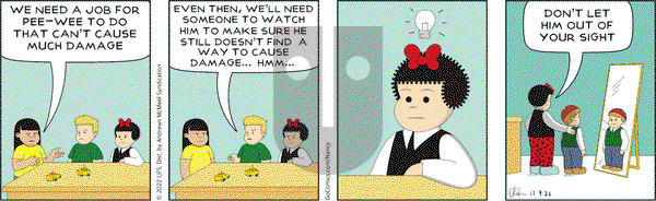 Nancy - Friday December 9, 2022 Comic Strip