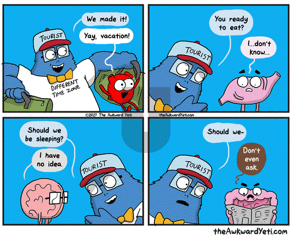 The Awkward Yeti on Friday August 4, 2017 Comic Strip