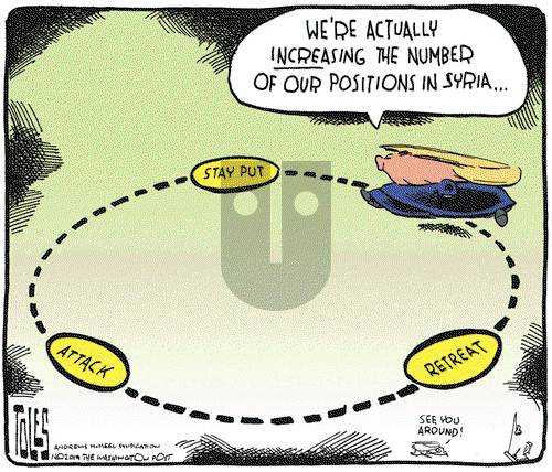 Tom Toles on Tuesday January 8, 2019 Comic Strip
