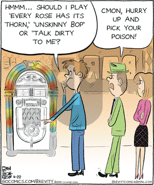Brevity on Tuesday April 22, 2014 Comic Strip
