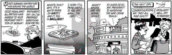 Doonesbury on Tuesday August 30, 1994 Comic Strip