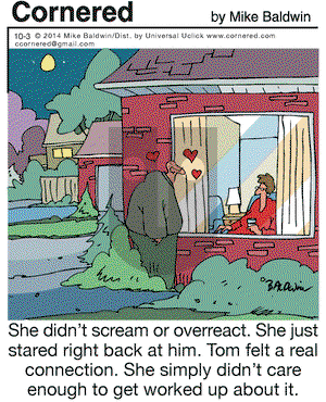 Cornered on Friday October 3, 2014 Comic Strip