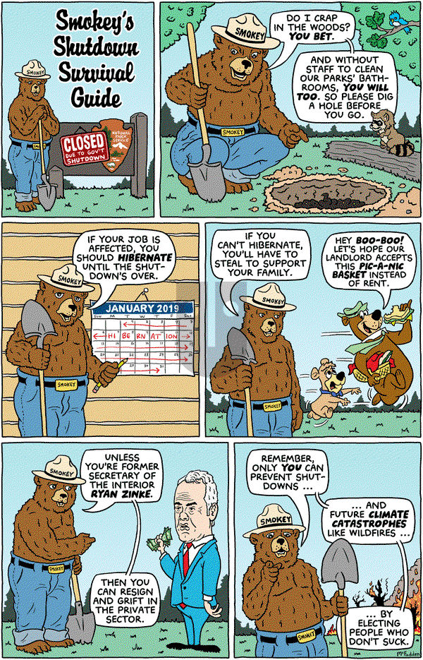 Brian McFadden - Monday January 7, 2019 Comic Strip
