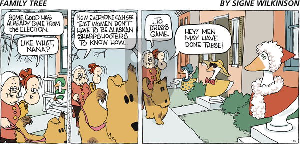 Family Tree on Sunday November 9, 2008 Comic Strip