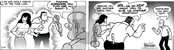 Alley Oop on Tuesday January 11, 2005 Comic Strip