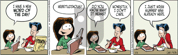 Baldo on Saturday January 3, 2015 Comic Strip