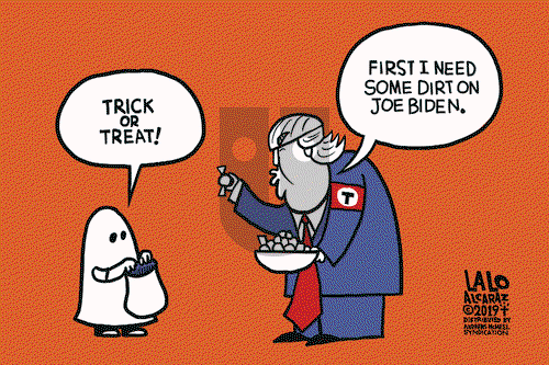 Lalo Alcaraz on Thursday October 31, 2019 Comic Strip