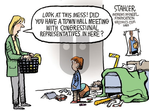Jeff Stahler on Wednesday February 26, 2025 Comic Strip